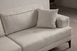 Astana 3-Sitzer Sofa in Ecru, 234x100 cm von Atelier Del Sofa – Bild 8