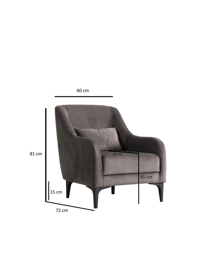 Astana Sessel, 81x60 cm von Atelier Del Sofa – Bild 5