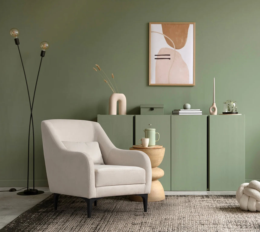 Astana Sessel in Ecru, 81x60 cm von Atelier Del Sofa – Bild 1