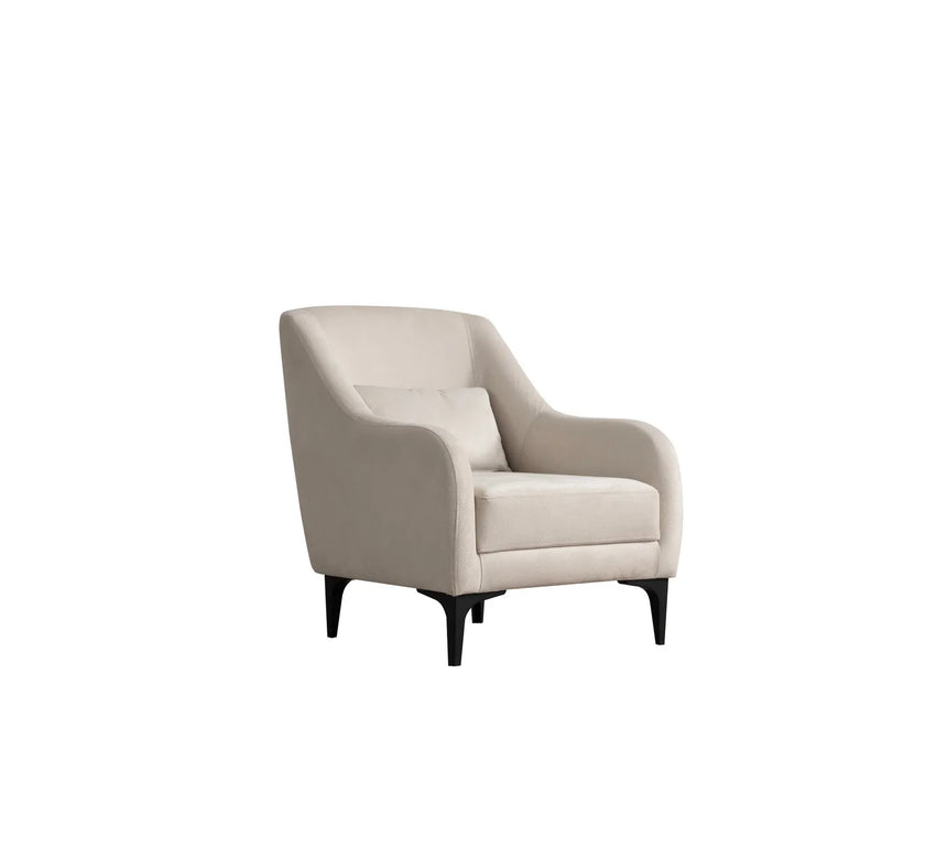 Astana Sessel in Ecru, 81x60 cm von Atelier Del Sofa – Bild 3