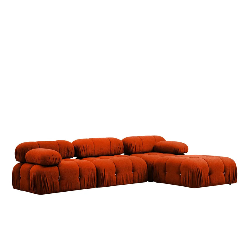 Bubble Ecksofa mit Pouf, 288x190 cm - ZEN ZONE Furniture
