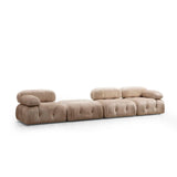 Bubble Corner Sofa with Ottoman, 288x190 cm