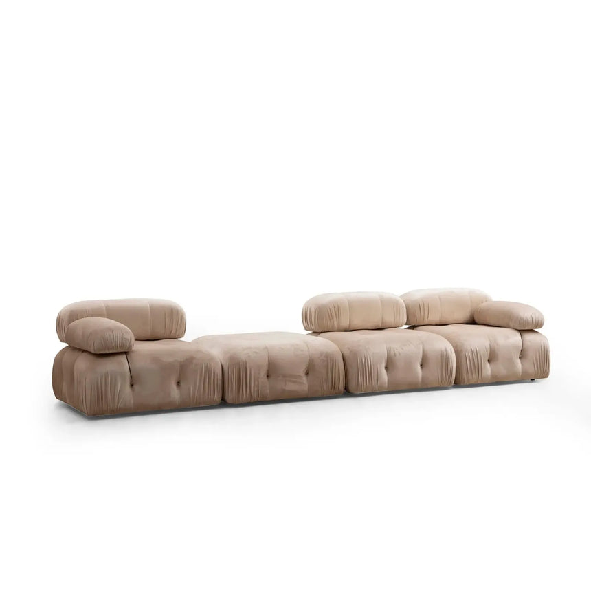 Bubble Ecksofa mit Pouf, 288x190 cm - ZEN ZONE Furniture