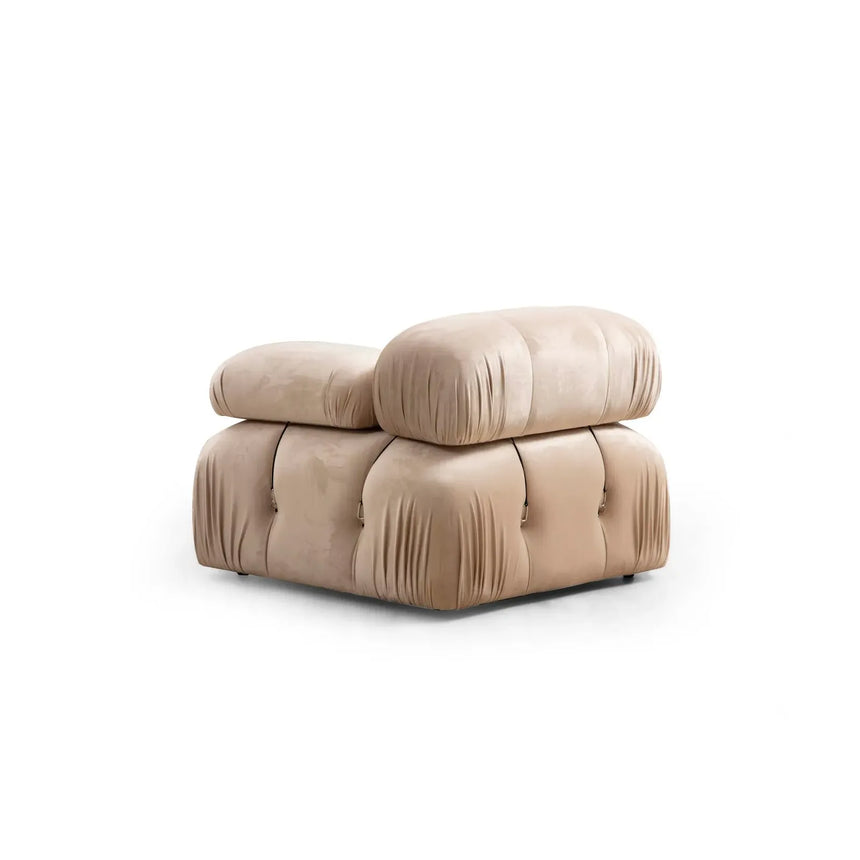 Bubble Ecksofa mit Pouf, 288x190 cm - ZEN ZONE Furniture