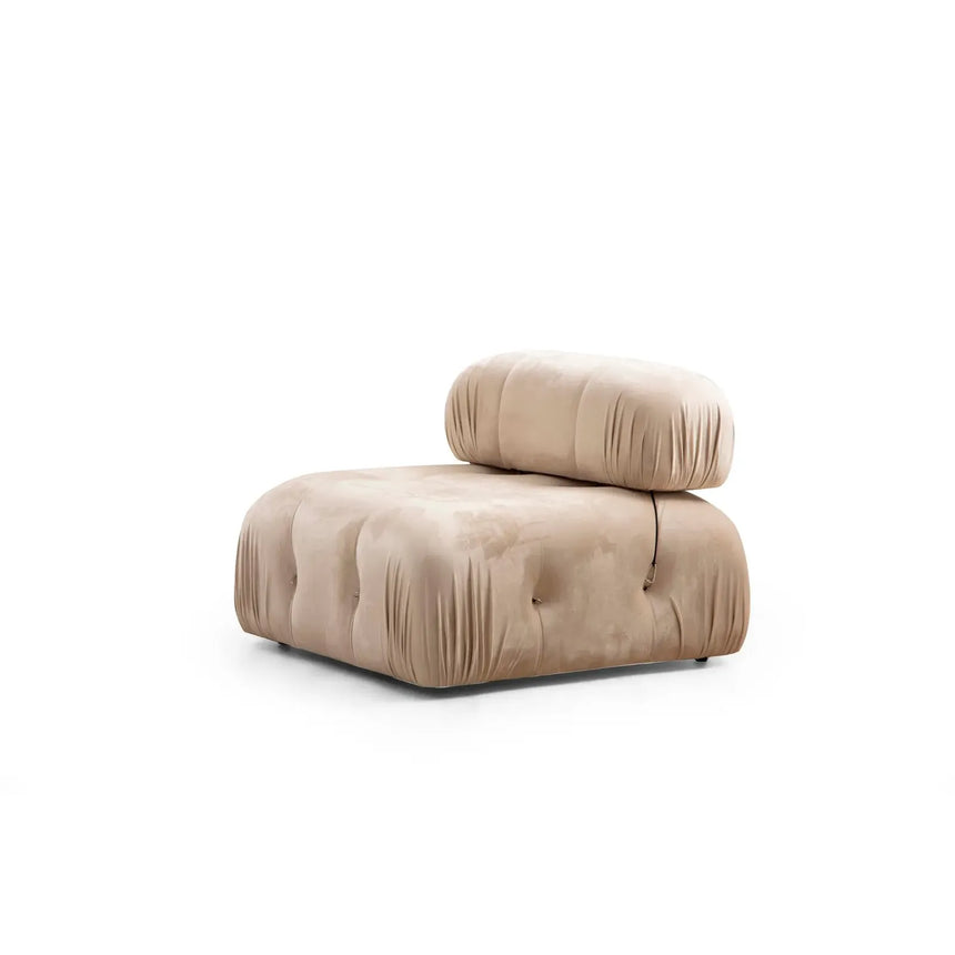 Bubble Ecksofa mit Pouf, 288x190 cm - ZEN ZONE Furniture