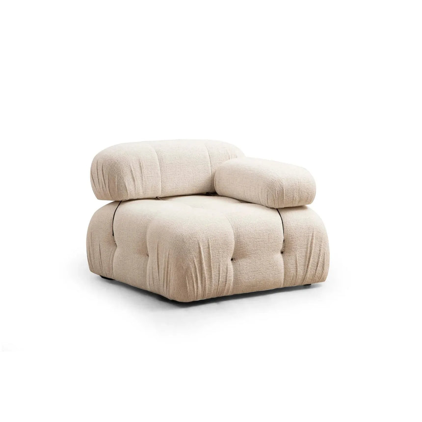 Bubble Ecksofa mit Pouf, 288x190 cm - ZEN ZONE Furniture