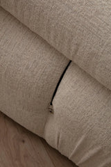 Bubble Ecksofa mit Pouf in Creme Bouclette, 288x190 cm von Atelier Del Sofa – Bild 5