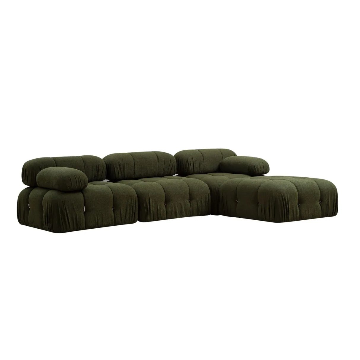 Bubble Corner Sofa with Ottoman, 288x190 cm