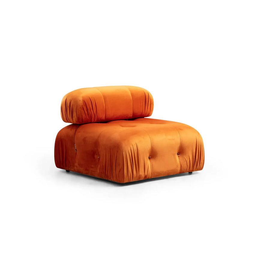 Bubble Ecksofa mit Pouf, 288x190 cm - ZEN ZONE Furniture