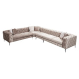 Como Ecksofa in Beige, 350x270 cm - ZEN ZONE Furniture