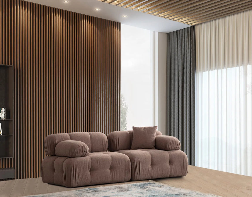 Doblo 2-Sitzer Sofa in Cappuccino, 200x100 cm von Atelier Del Sofa – Bild 1