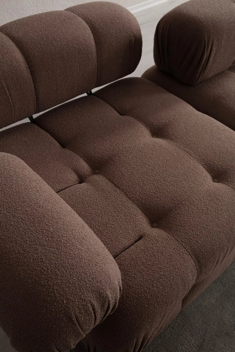 Doblo 2-Sitzer Sofa in Cappuccino, 200x100 cm von Atelier Del Sofa – Bild 6