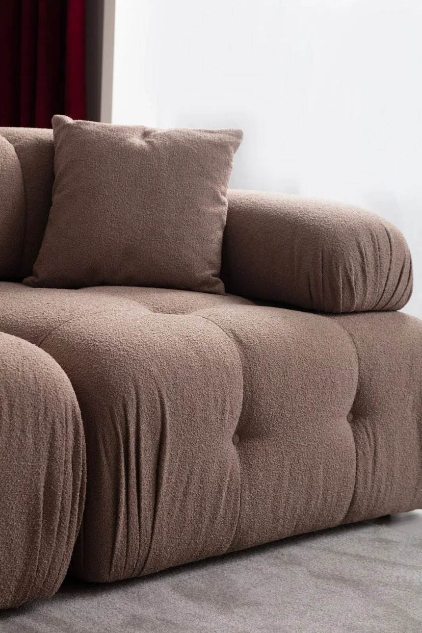 Doblo 2-Sitzer Sofa in Cappuccino, 200x100 cm von Atelier Del Sofa – Bild 7
