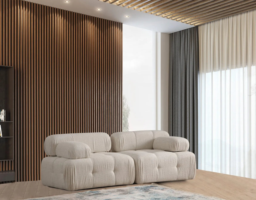 Doblo 2-Sitzer Sofa in Creme, 200x100 cm von Atelier Del Sofa – Bild 1