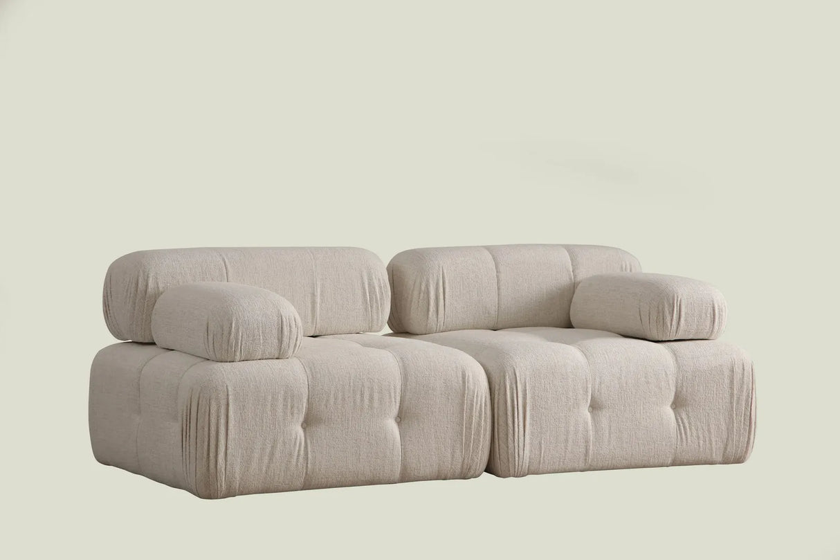 Doblo 2-Sitzer Sofa in Creme, 200x100 cm von Atelier Del Sofa – Bild 3