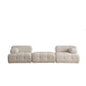 Doblo 3-Seater Sofa with Central Pouf, 300x100 cm