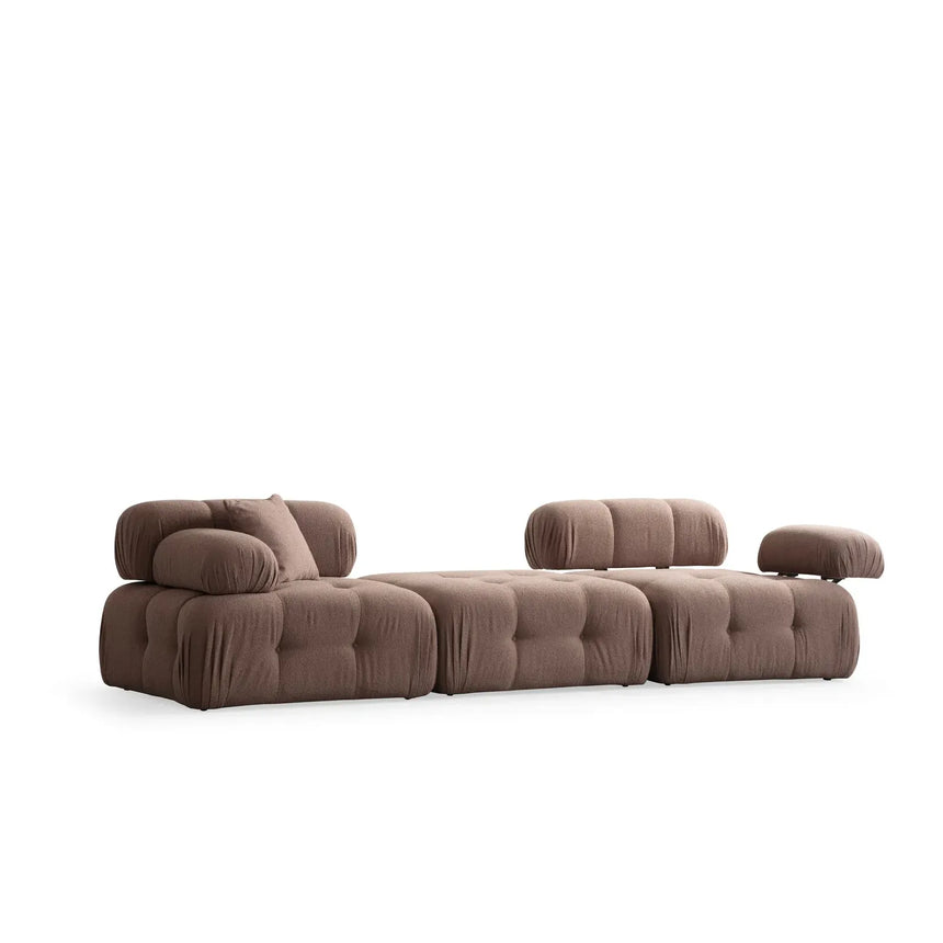 Doblo 3-Sitzer Sofa mit Pouf mittig, 300x100 cm - ZEN ZONE Furniture