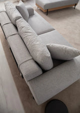 Eti 3-Sitzer Sofa in Grau, 220x98 cm von Atelier Del Sofa – Bild 6