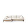 Canapé d'angle Eti, côté gauche, 280x170 cm