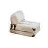 Fold 1-Seater Sofa Bed, 80x70 cm