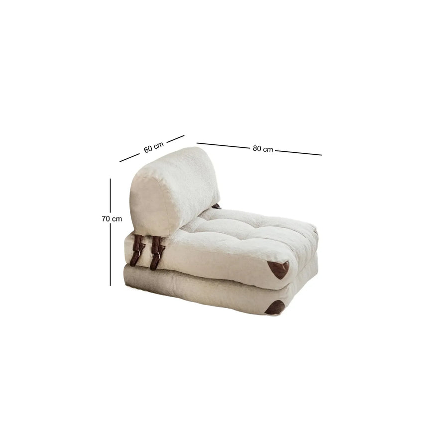 Fold 1-Sitzer Schlafsofa, 80x70 cm - ZEN ZONE Furniture