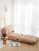 Fold 1-Sitzer Schlafsofa in Kamel, 80x70 cm von Atelier Del Sofa – Bild 2