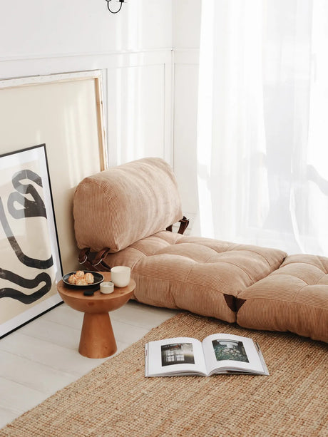 Fold 1-Sitzer Schlafsofa in Kamel, 80x70 cm von Atelier Del Sofa – Bild 3