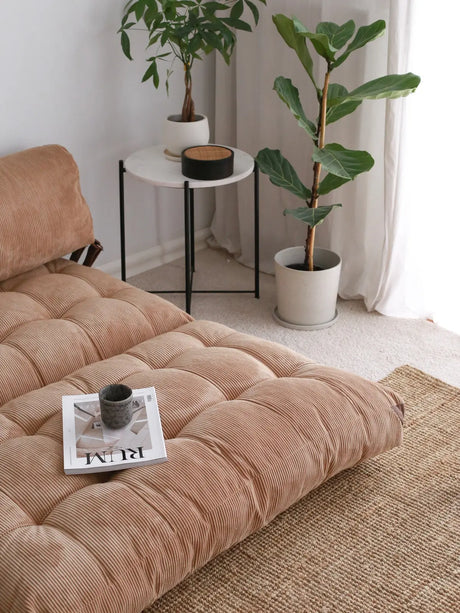 Fold 2-Sitzer Schlafsofa in Kamel, 120x79 cm von Atelier Del Sofa – Bild 7