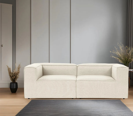 Fora 2-Sitzer Sofa in Ecru, 214x105 cm von Atelier Del Sofa – Bild 5