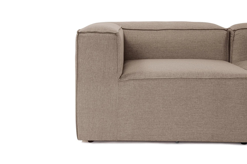 Fora Ecksofa, Rechte Seite, in Braun, 297x190 cm von Atelier Del Sofa – Bild 12