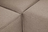 Fora Ecksofa, Rechte Seite, in Braun, 297x190 cm von Atelier Del Sofa – Bild 13