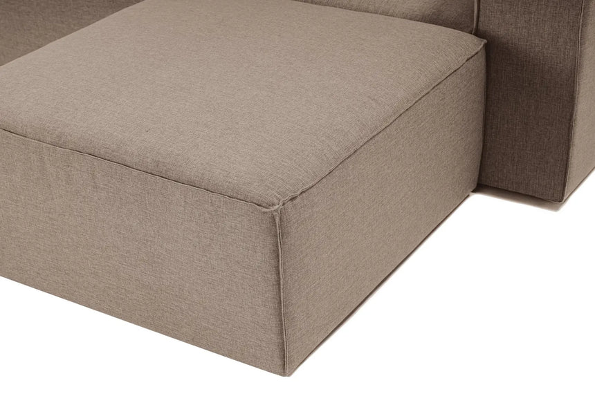 Fora Ecksofa, Rechte Seite, in Braun, 297x190 cm von Atelier Del Sofa – Bild 17