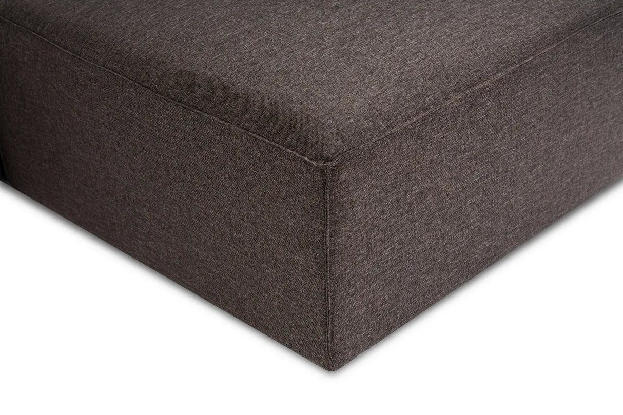 Fora Ecksofa, Rechte Seite, in Dunkelbraun, 297x190 cm von Atelier Del Sofa – Bild 12