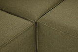 Fora Ecksofa, Rechte Seite, in Grün, 297x190 cm von Atelier Del Sofa – Bild 14