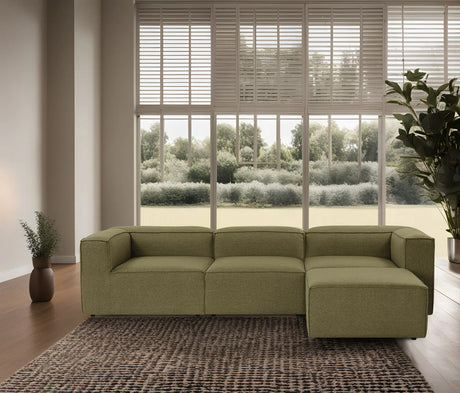 Fora Ecksofa, Rechte Seite, in Grün, 297x190 cm von Atelier Del Sofa – Bild 4