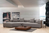 Gondol Ecksofa, Linke Seite, in Grau, 180x105 cm von Atelier Del Sofa – Bild 1