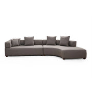 Gondol Ecksofa, Rechte Seite, in Grau, 180x105 cm von Atelier Del Sofa – Bild 2