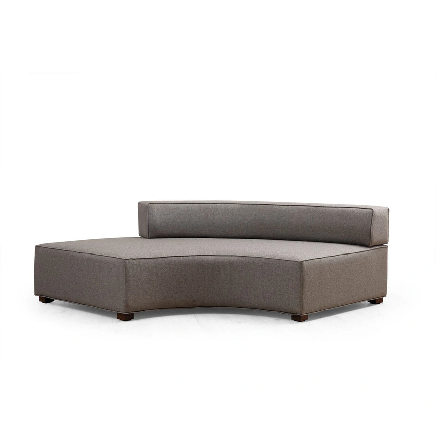 Gondol Ecksofa, Rechte Seite, in Grau, 180x105 cm von Atelier Del Sofa – Bild 7