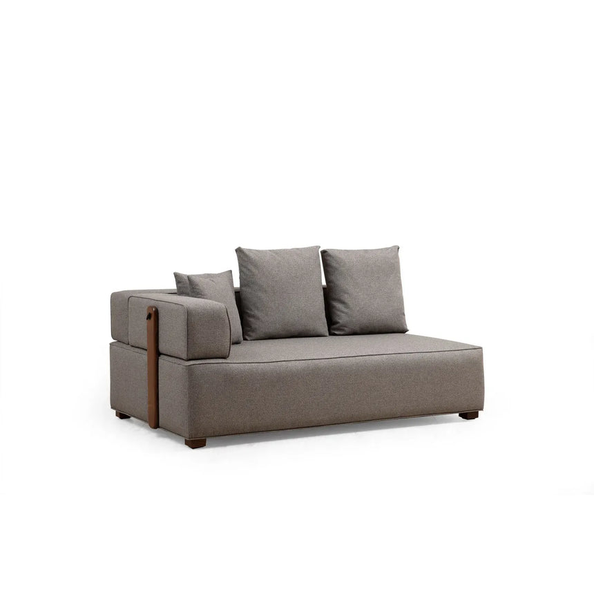 Gondol Panoramasofa in Grau, 360x300 cm - ZEN ZONE Furniture
