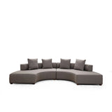 Gondol Panoramasofa in Grau, 360x105 cm von Atelier Del Sofa – Bild 3