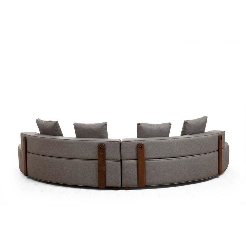 Gondol Panoramasofa in Grau, 360x105 cm von Atelier Del Sofa – Bild 4