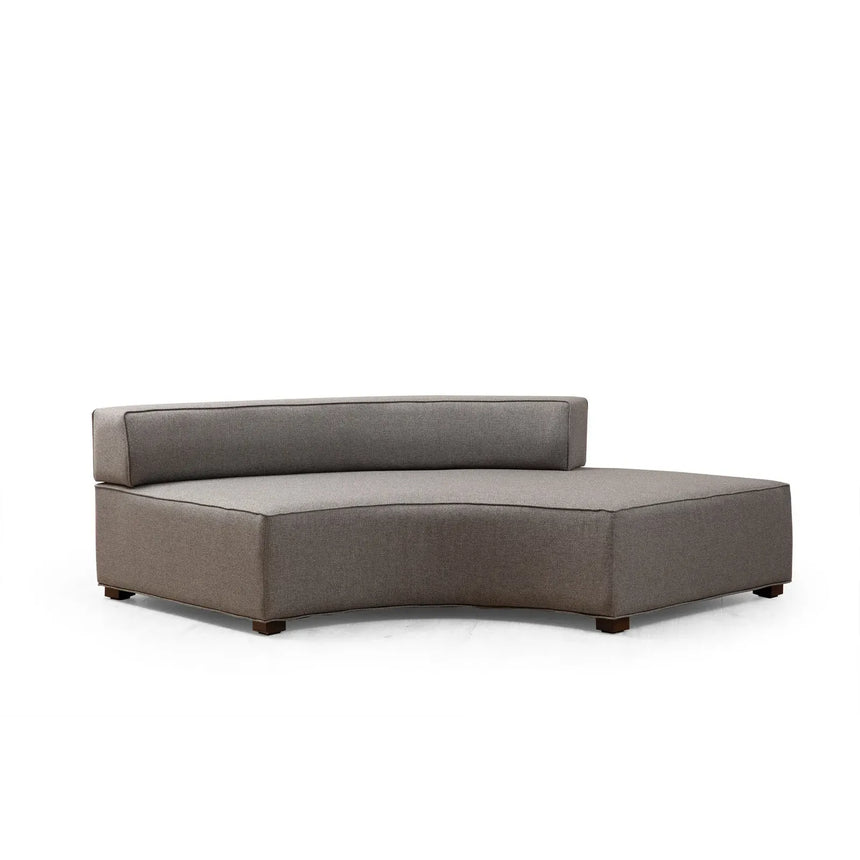 Gondol Panoramasofa in Grau, 360x300 cm - ZEN ZONE Furniture