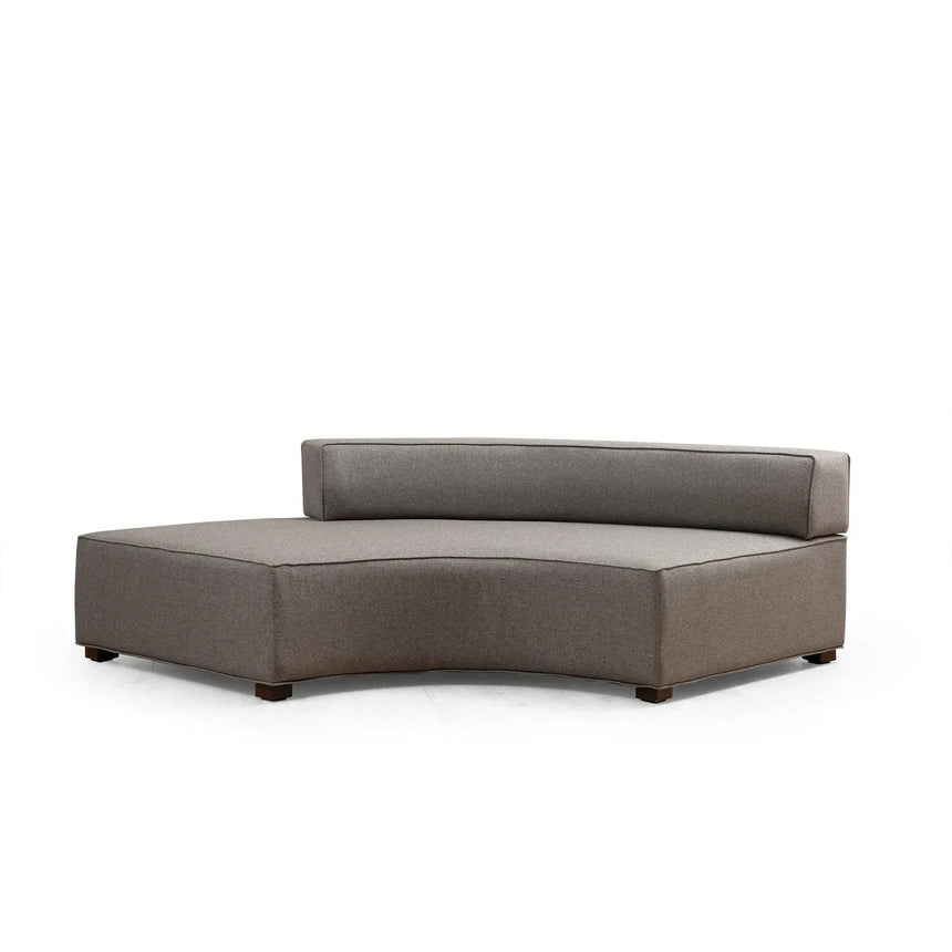 Gondol Panoramasofa in Grau, 360x300 cm - ZEN ZONE Furniture
