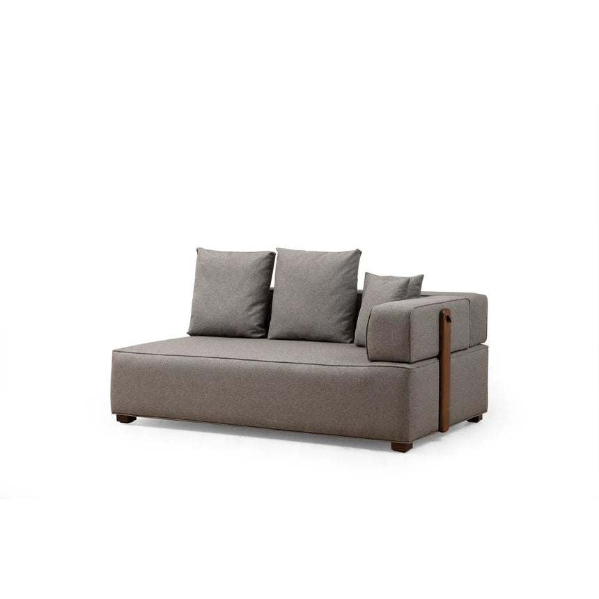 Gondol Panoramasofa in Grau, 360x300 cm - ZEN ZONE Furniture