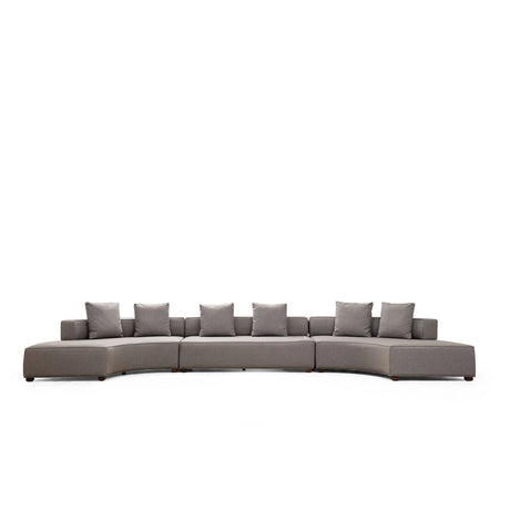 Gondol Panoramasofa in Grau, 552x105 cm von Atelier Del Sofa – Bild 2
