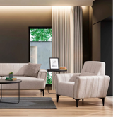 Hamlet 1-Sitzer Sofa in Beige, 95x90 cm von Atelier Del Sofa – Bild 2