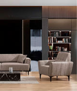 Hamlet 1-Sitzer Sofa in Hellbraun, 95x90 cm von Atelier Del Sofa – Bild 3