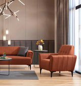 Hamlet 1-Sitzer Sofa in Ziegelrot, 95x90 cm von Atelier Del Sofa – Bild 2