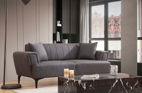 Hamlet 2-Sitzer Sofa in Dunkelgrau, 180x95 cm von Atelier Del Sofa – Bild 1