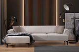 Hamlet Eckschlafsofa, Linke Seite, in Ecru, 270x140 cm von Atelier Del Sofa – Bild 2